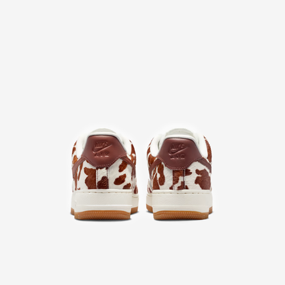 Nike Air Force 1 '07 "Field Brown" cow print