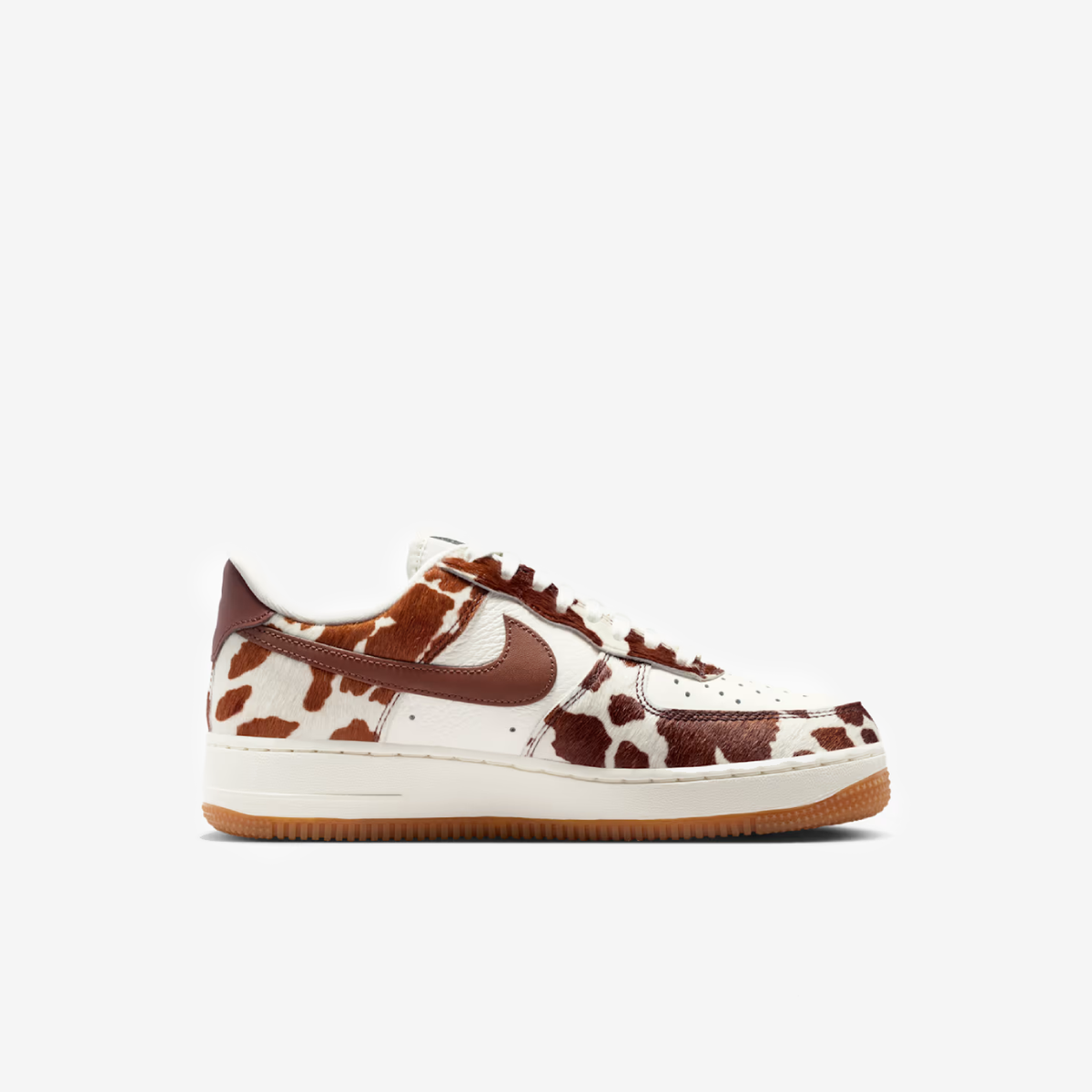 Nike Air Force 1 '07 "Field Brown" cow print
