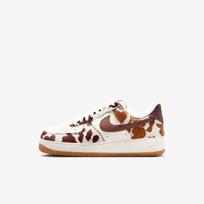 Nike Air Force 1 '07 "Field Brown" cow print