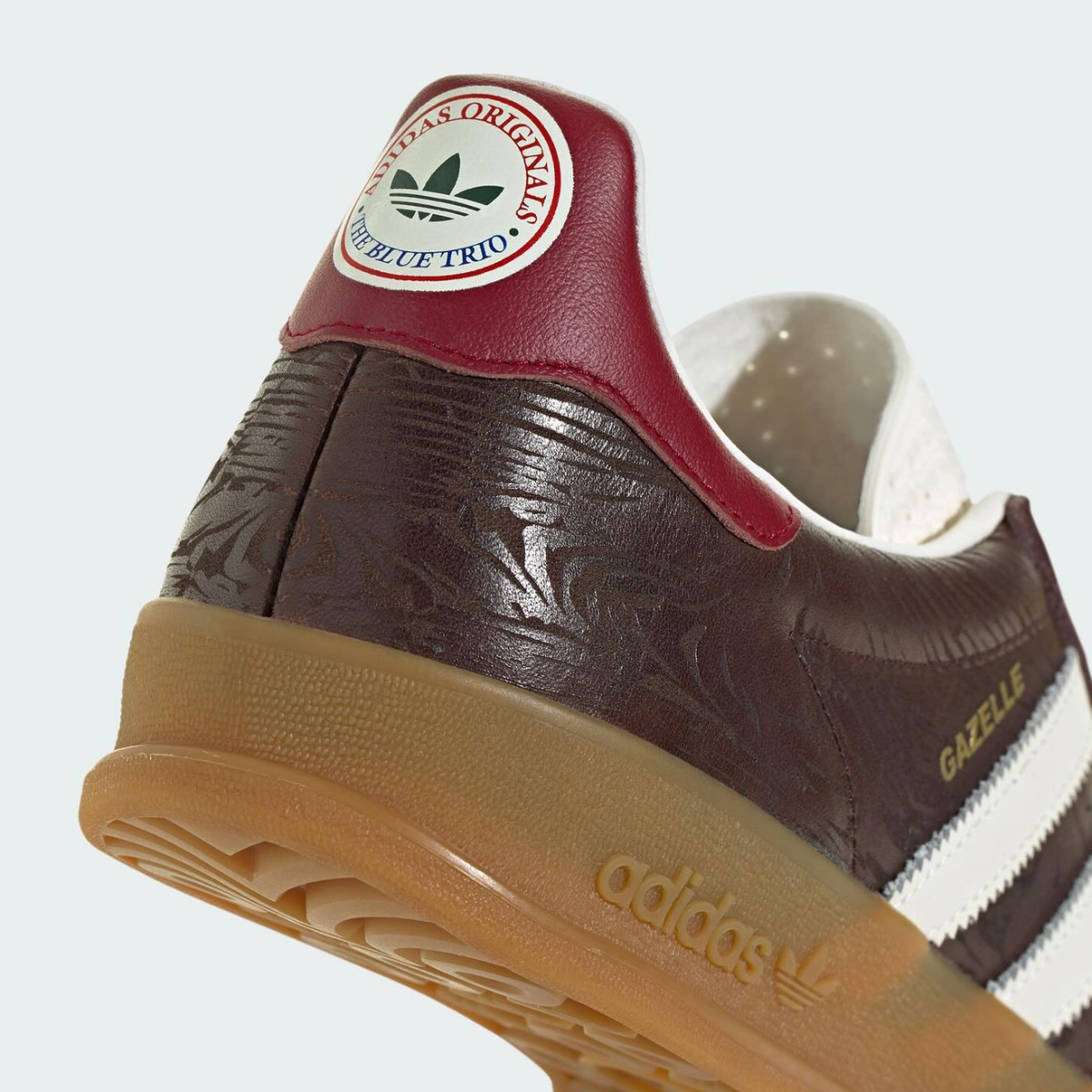 Adidas Originals - Gazelle Indoor "Brown / Burgundy / White"