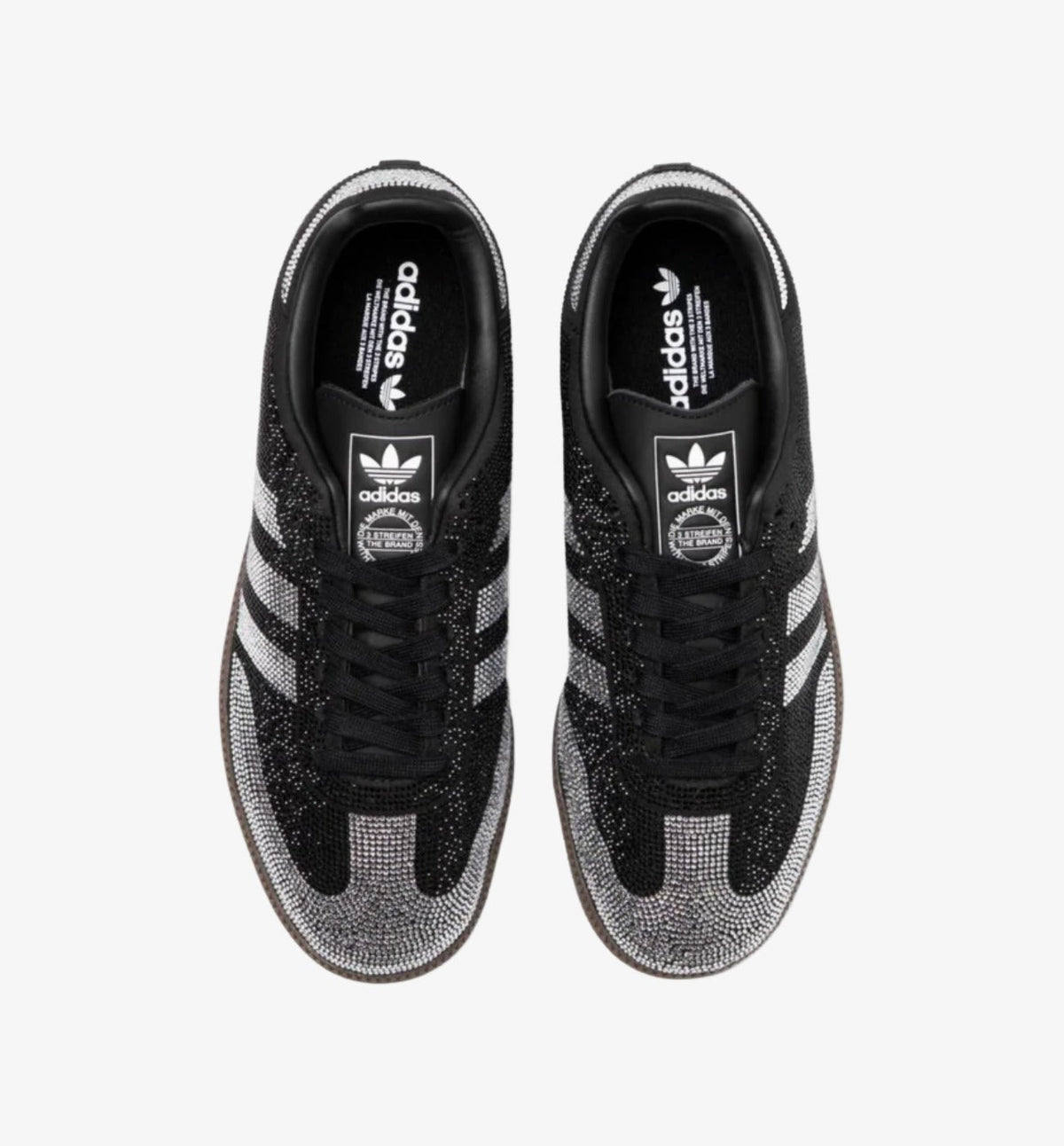 OG Rhinestone Black Silver